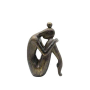 Thinker Bookstall Yoga Girl Desktop Decoration Living Room foyer Decoration.