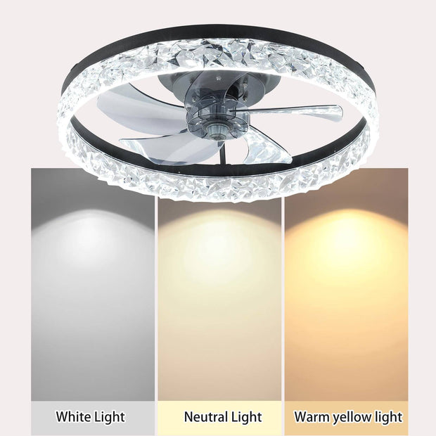 Ceiling Fan with Lights Dimmable LED.