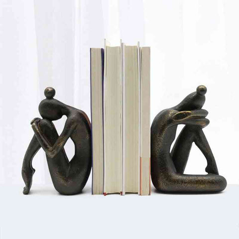 Thinker Bookstall Yoga Girl Desktop Decoration Living Room foyer Decoration.