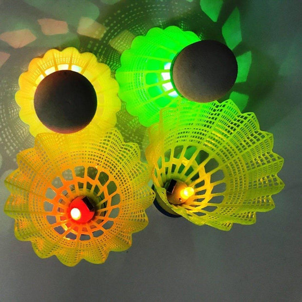 4Pcs Pack LED Luminous Badminton.