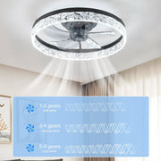 Ceiling Fan with Lights Dimmable LED.