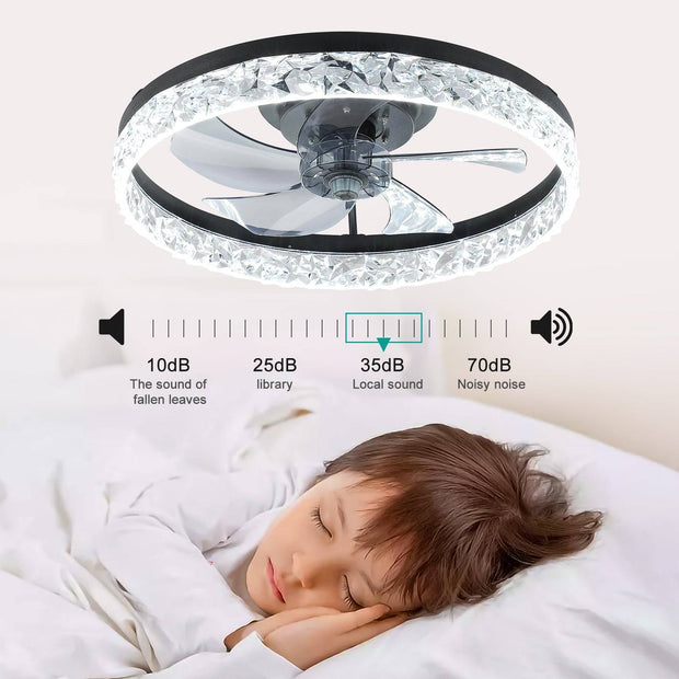 Ceiling Fan with Lights Dimmable LED.