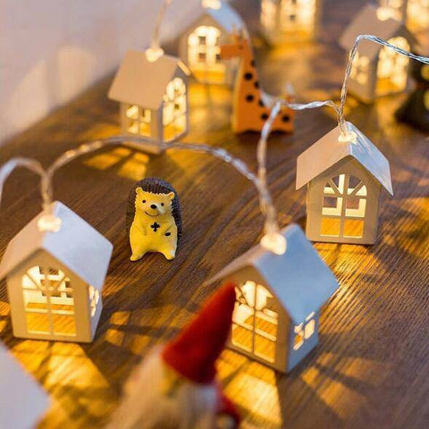 LED Christmas Tree House Style Fairy Lights.