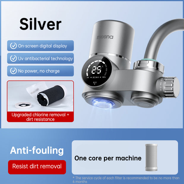 Water Digital Intelligent Display Faucet Purifier Shower Tap Filter for Kitchen.