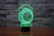 3D Visual Alarm Clock LED.