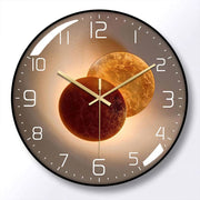 12-Inch Silent Wall Clock Living Room Quartz Clock.