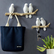 Wall Decorations Home Accessories Living Room Hanger Resin Bird hanger key kitchen Coat Clothes Towel Hooks Hat Handbag Holder.